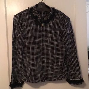 Beautiful St. John Collection knit jacket s12